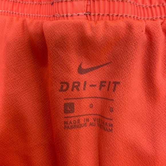x2 Nike Dri-Fit Lined Gym Running Shorts Women's Sz L - Picture 2 of 5